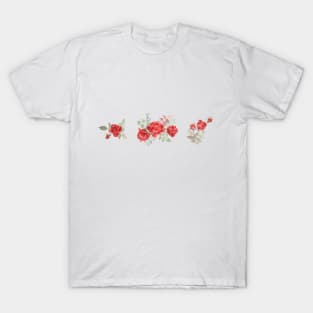 Red roses bouquets T-Shirt